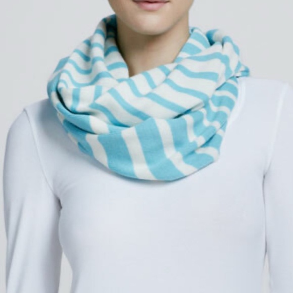 Kate Spade 100% Wool Striped Infinity Scarf - Picture 1 of 6